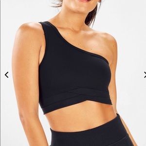 Fabletics Winn Low Impact One Shoulder Sports L